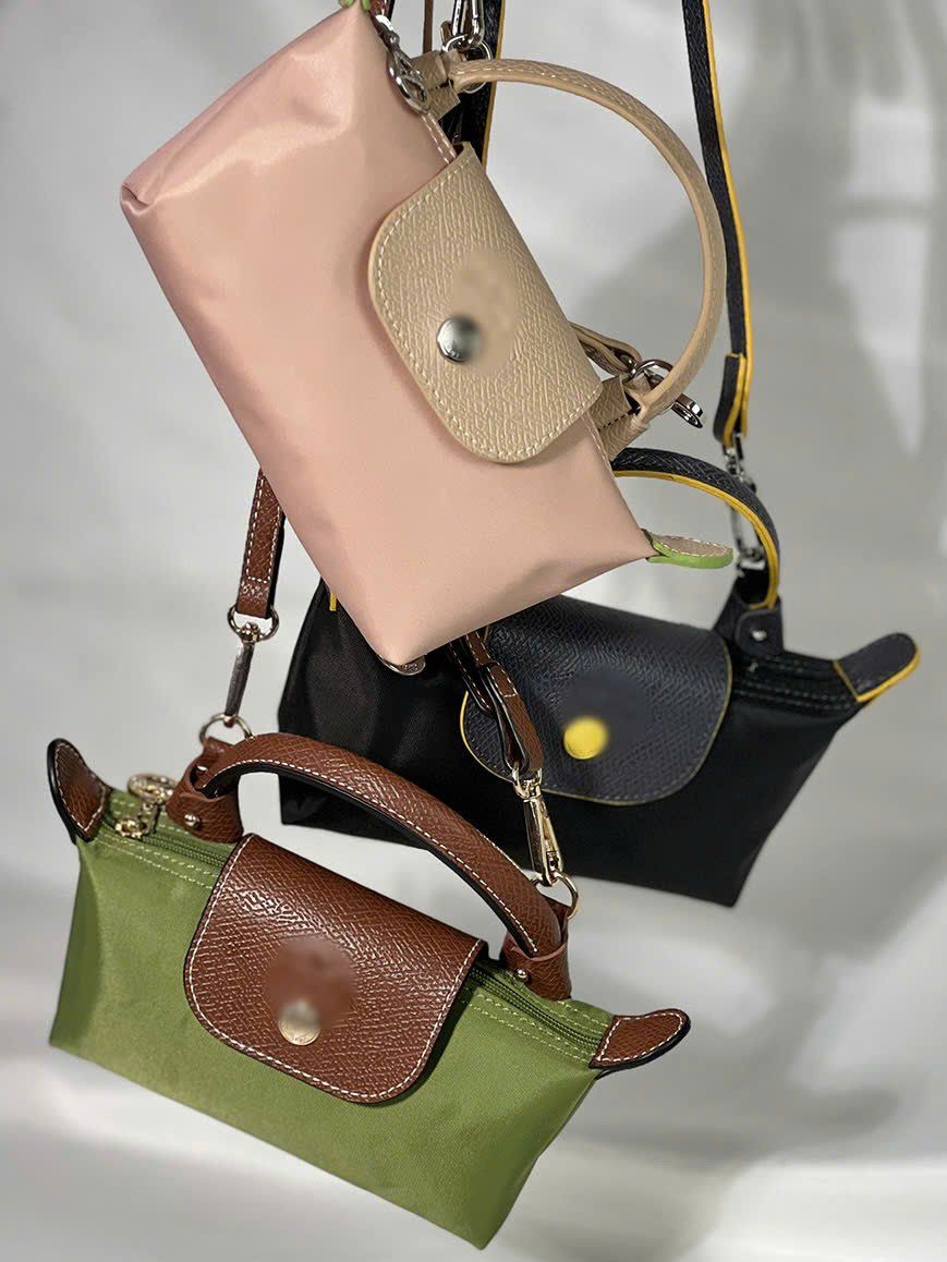 Túi Xách Nữ Mini Longchamp Le Pliage Mini Clutch Bag Size Mini 17x6x11cm - Nhỏ Gọn Siêu Xinh