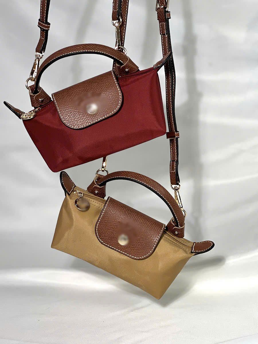 Túi Xách Nữ Mini Longchamp Le Pliage Mini Clutch Bag Size Mini 17x6x11cm - Nhỏ Gọn Siêu Xinh