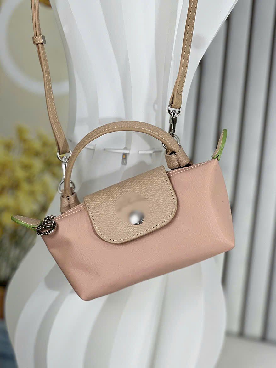 Túi Xách Nữ Mini Longchamp Le Pliage Mini Clutch Bag Size Mini 17x6x11cm - Nhỏ Gọn Siêu Xinh