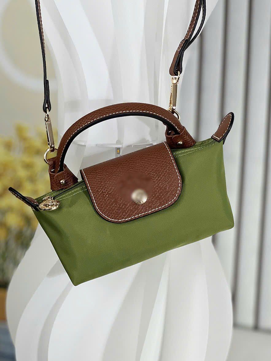 Túi Xách Nữ Mini Longchamp Le Pliage Mini Clutch Bag Size Mini 17x6x11cm - Nhỏ Gọn Siêu Xinh