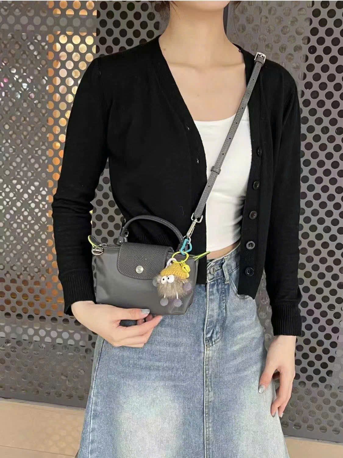 Túi Xách Nữ Mini Longchamp Le Pliage Mini Clutch Bag Size Mini 17x6x11cm - Nhỏ Gọn Siêu Xinh