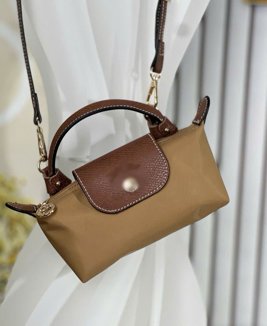 Túi Xách Nữ Mini Longchamp Le Pliage Mini Clutch Bag Size Mini 17x6x11cm - Nhỏ Gọn Siêu Xinh