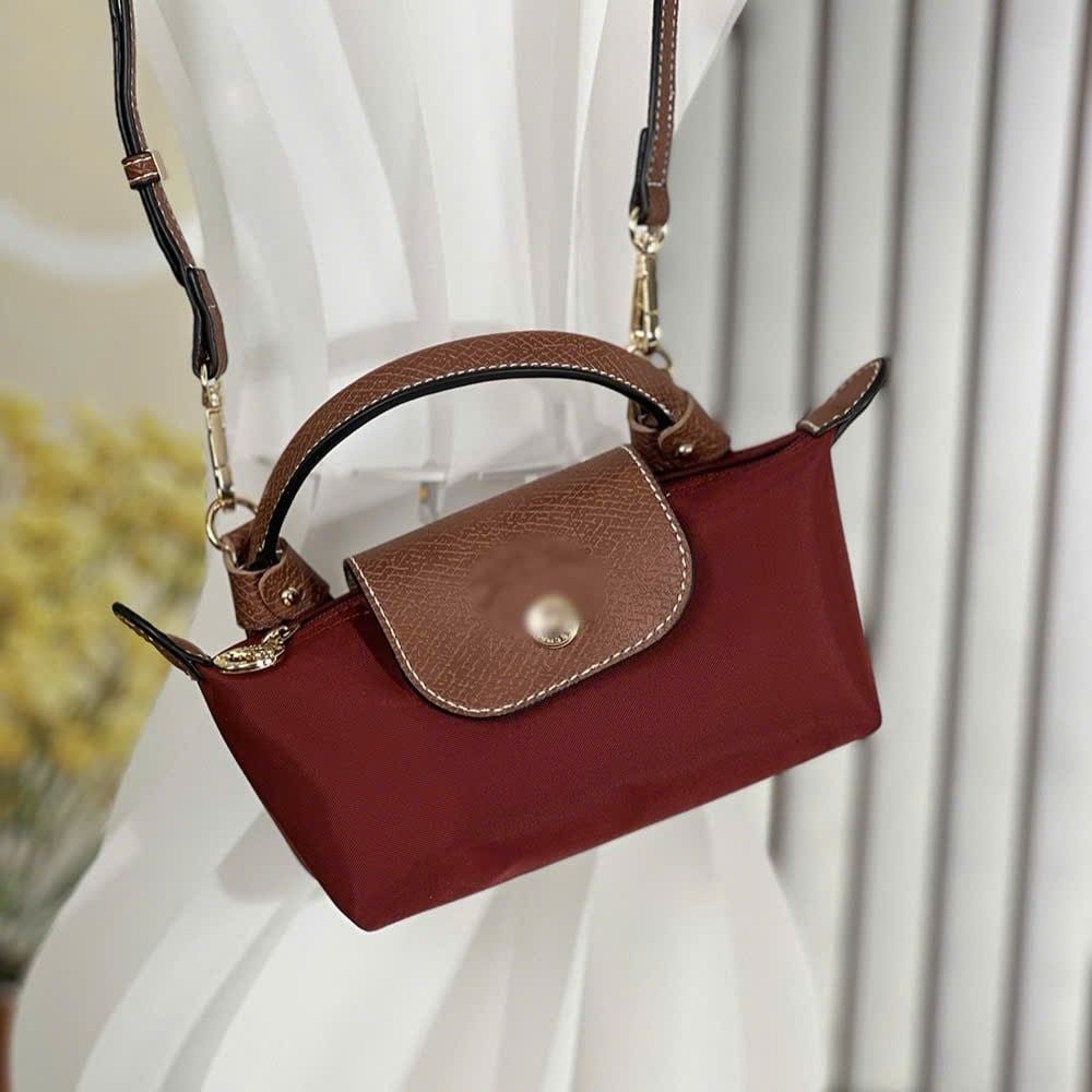 Túi Xách Nữ Mini Longchamp Le Pliage Mini Clutch Bag Size Mini 17x6x11cm - Nhỏ Gọn Siêu Xinh