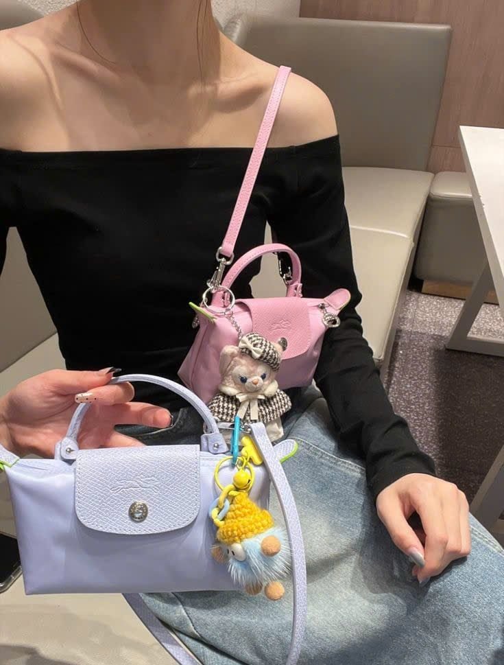 Túi Xách Nữ Mini Longchamp Le Pliage Mini Clutch Bag Size Mini 17x6x11cm - Nhỏ Gọn Siêu Xinh