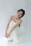 Đầm midi hai dây - Trắng - D0713
