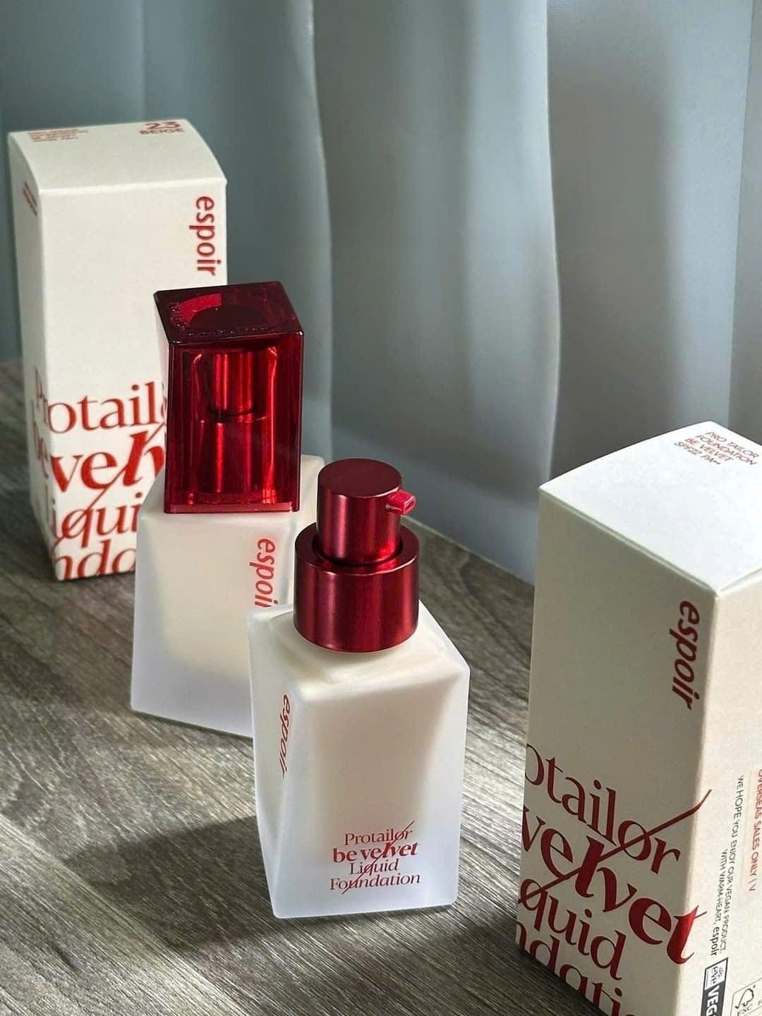 Kem Nền Che Phủ Tốt Espoir Pro Tailor Foundation Be Velvet SPF22 PA++ 30g