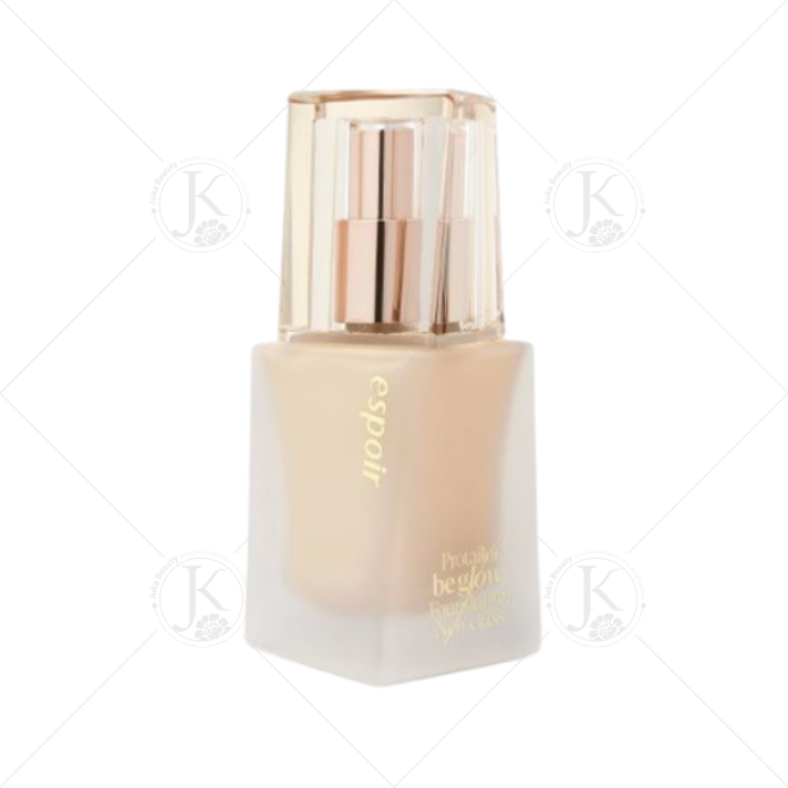 Kem Nền Căng Bóng Da Espoir Pro Tailor Foundation Be Glow New Glass SPF27 PA++ 30g