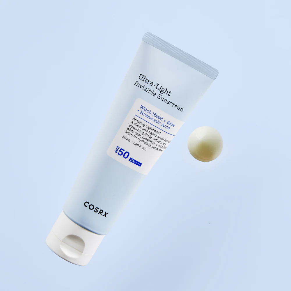 Kem Chống Nắng Cosrx Mỏng Nhẹ Cosrx Ultra Light Invisible Sunscreen SPF50 PA++++ 50ml