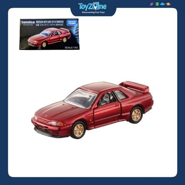 Mô hình xe Nissan Skyline GT-R BNR32 Limited 1:62 TOMICA PREMIUM