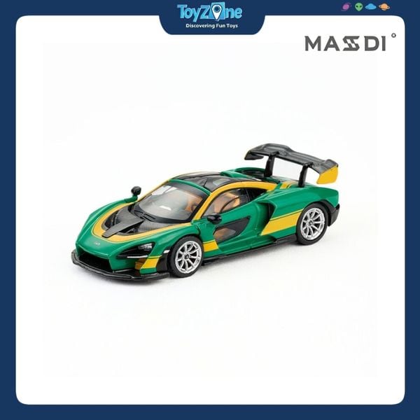 Modèle Réduit 1:64 Toyota Senna MASDI - Voiture Diecast En Fonte Avec Boîte Et Support