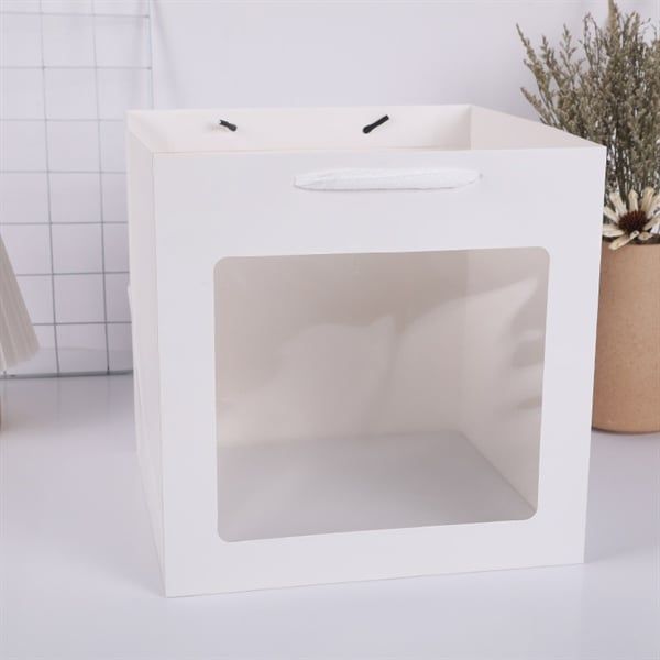Túi Giấy 1 mặt kính 15x15