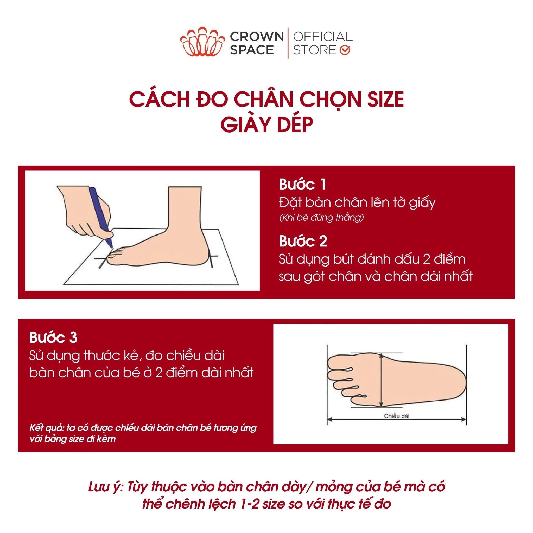 Giày Đi Học School Shoes Bé Gái Công Chúa Cao Cấp, Êm Nhẹ, Thời Trang | Crown Space CRUK3088