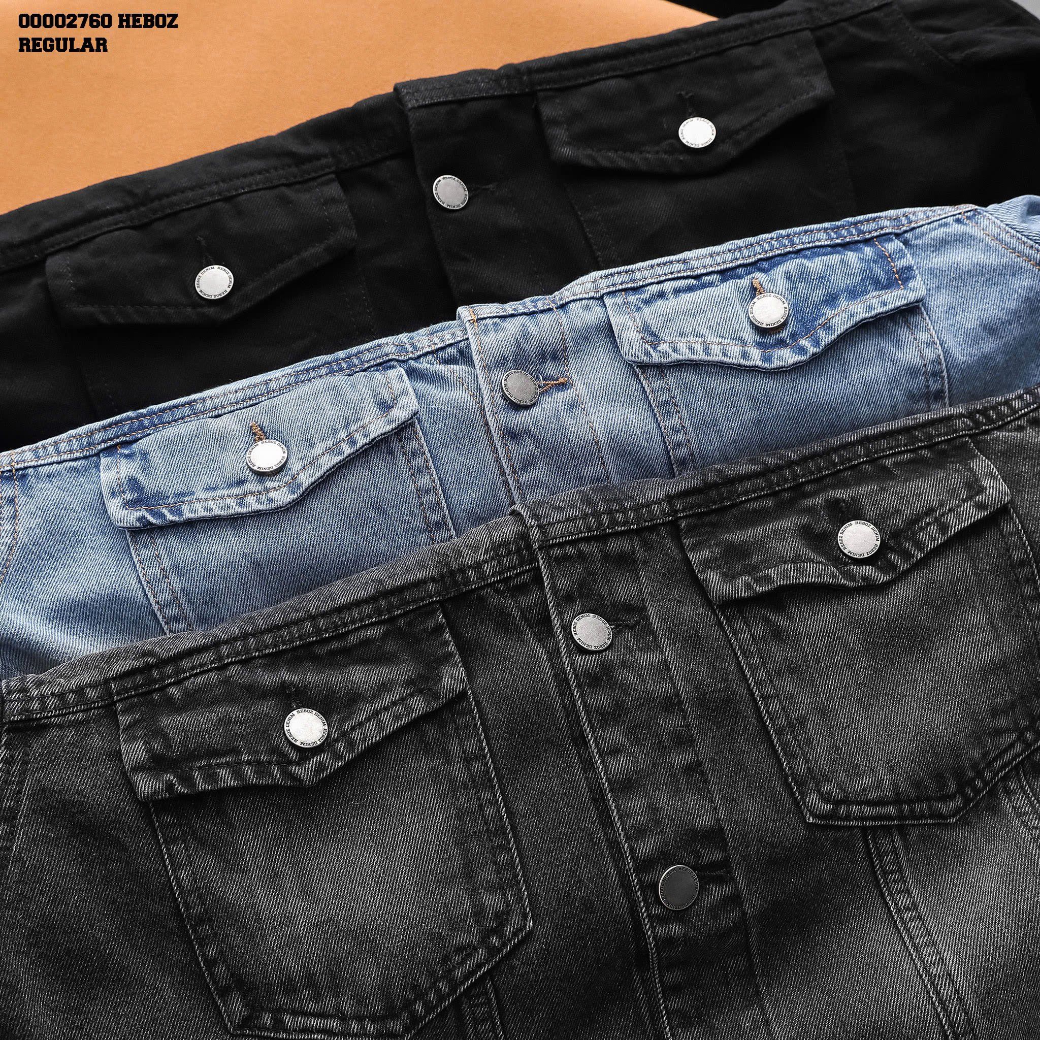 Áo khoác nam Heboz denim 3M - 00002760