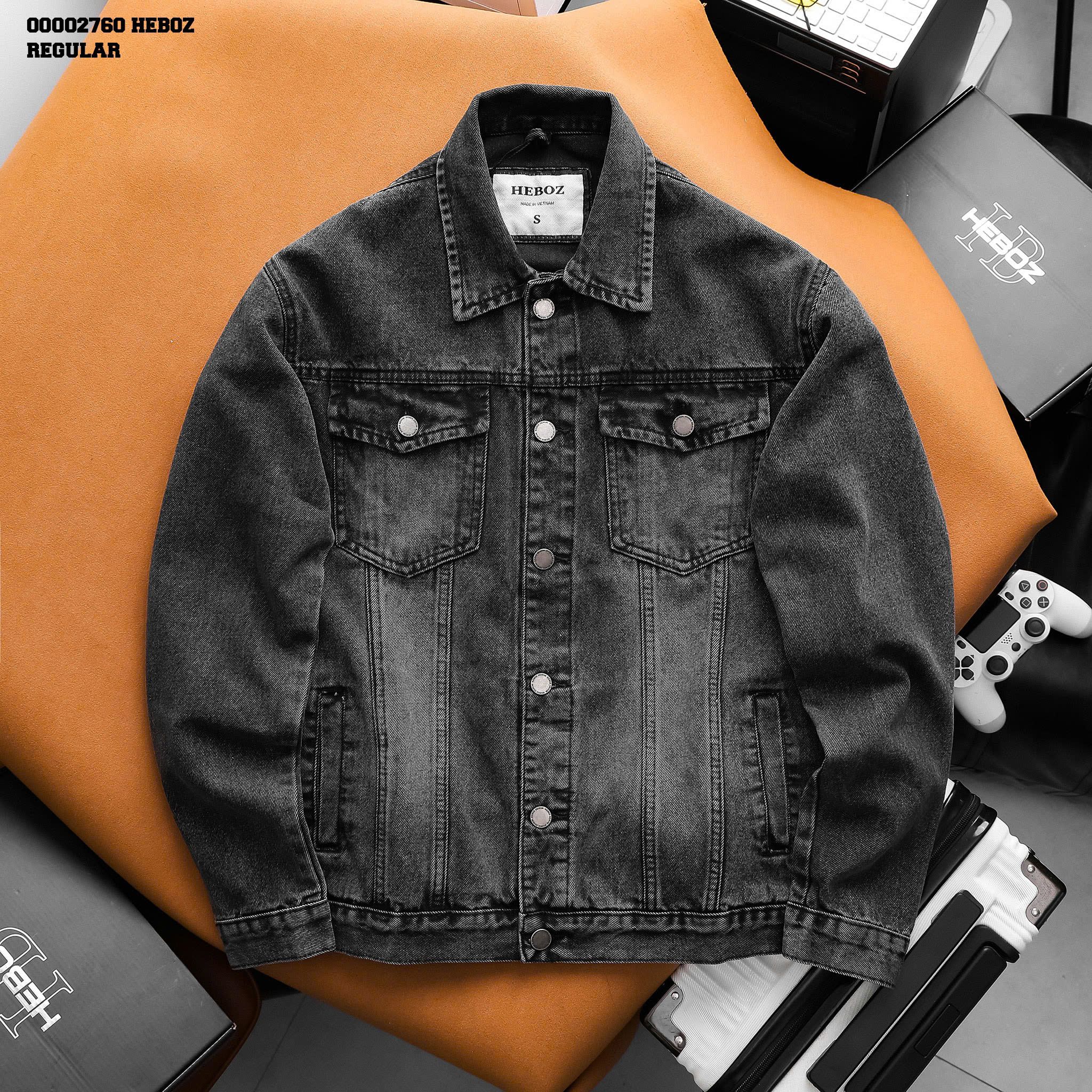 Áo khoác nam Heboz denim 3M - 00002760