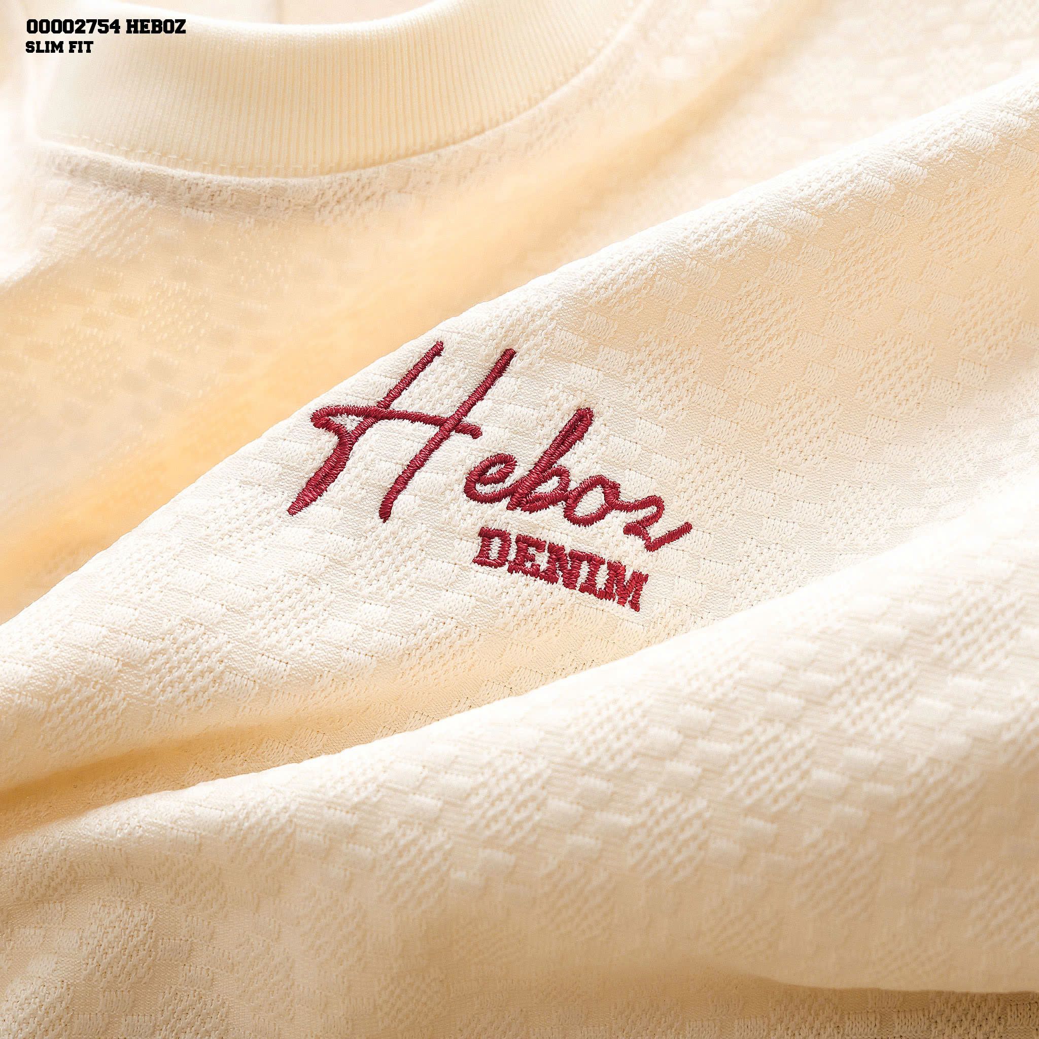 Áo thun nam Heboz ivory 3M - 00002754