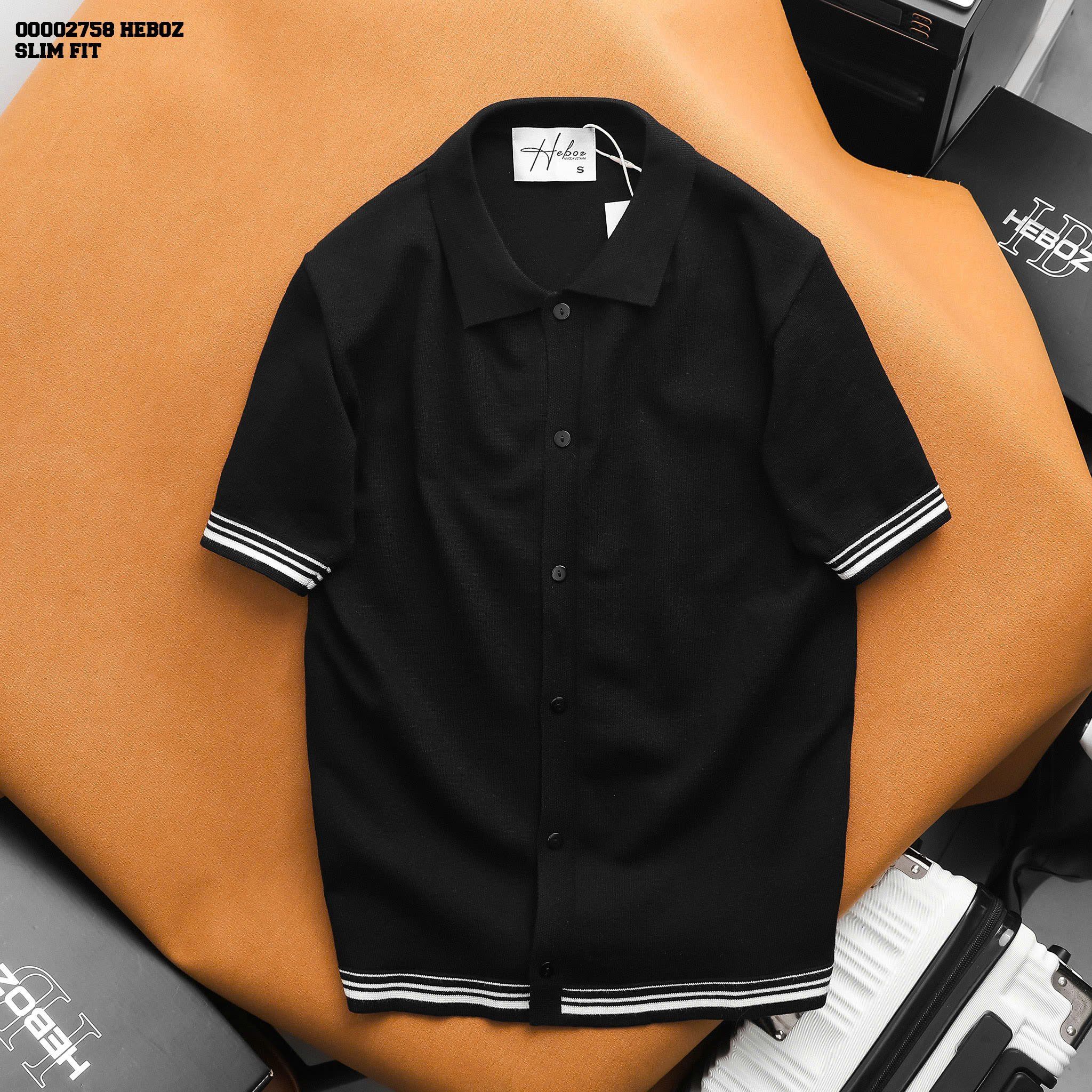 Áo polo nam Heboz Knit Essential 3M - 00002758