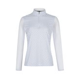 Áo tay dài 1/4 zip Arnaldo bassini golf xuất Hàn dành cho Nữ. Form slim cực chuẩn. Mềm mại và thông thoáng.
