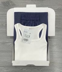 SKY9294 - SET ÁO THUN 3 LỖ + QUẦN DÀI XANH