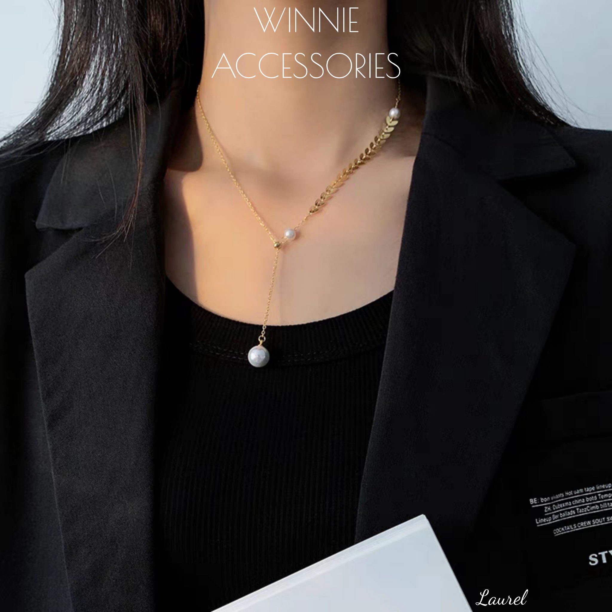 Dây chuyền Titan Laurel