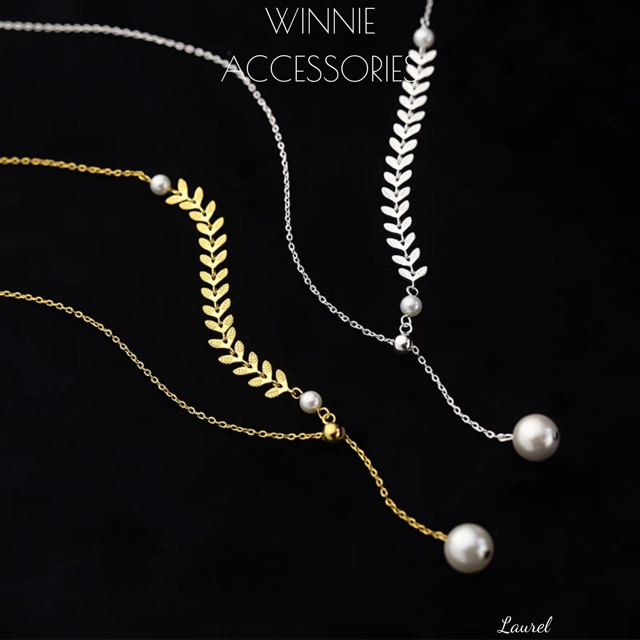 Dây chuyền Titan Laurel