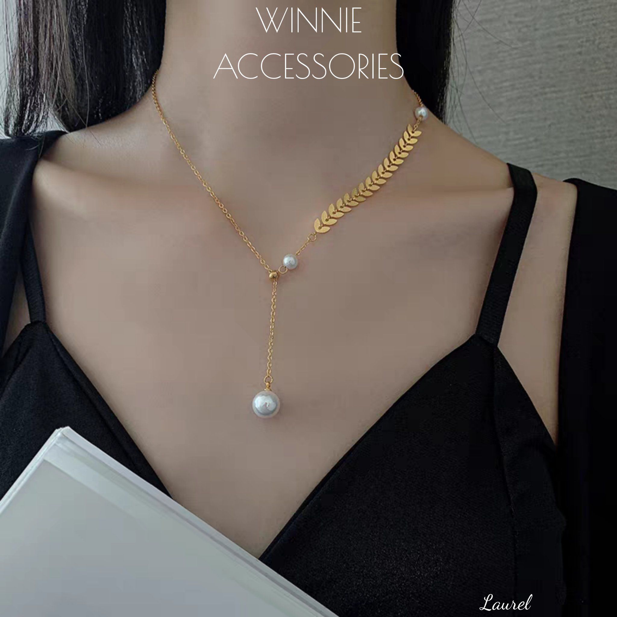 Dây chuyền Titan Laurel