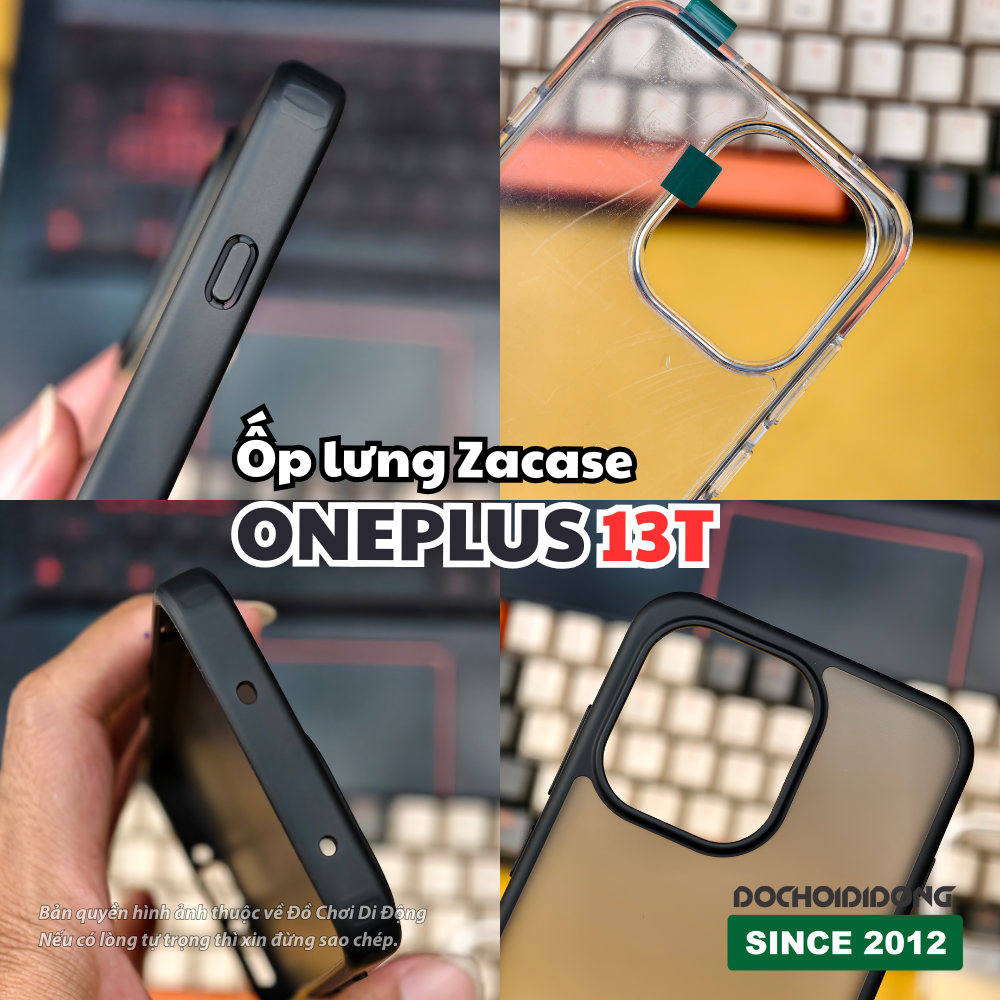 Ốp lưng Zacase OnePlus 13T Elegance chống sốc