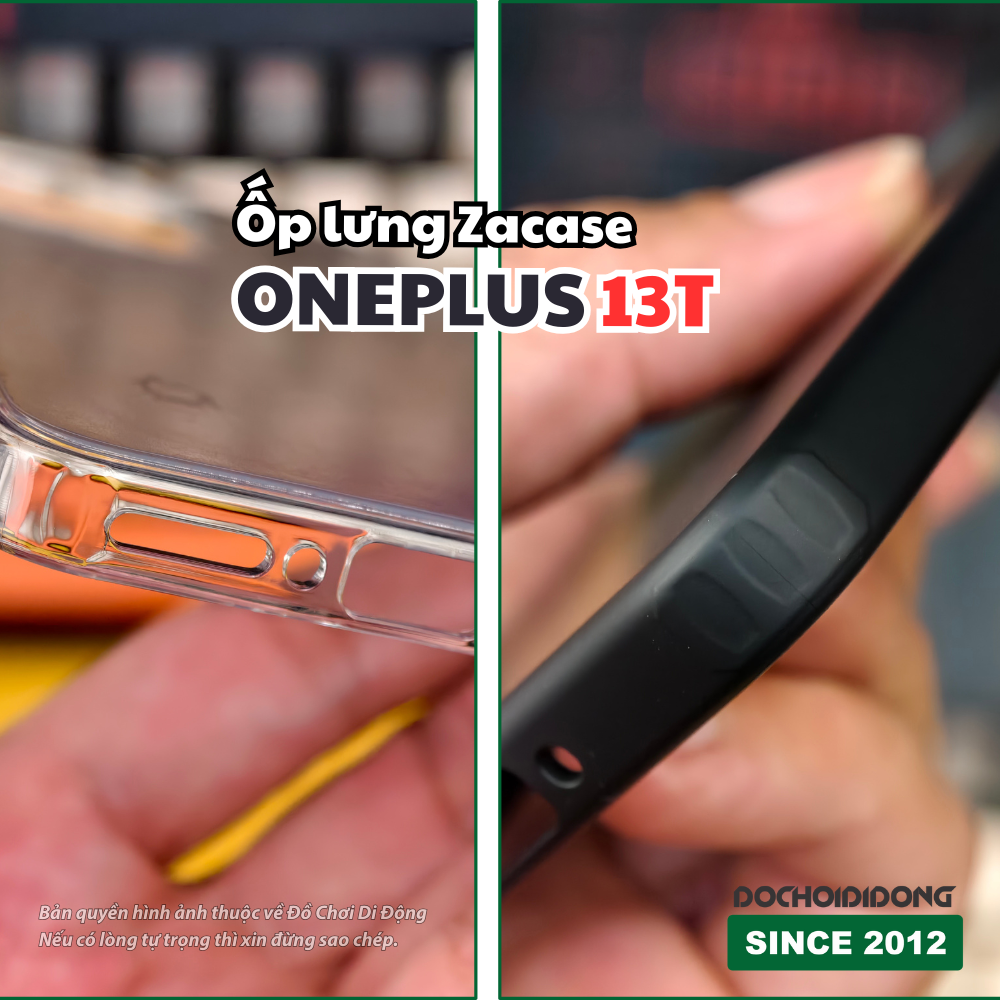 Ốp lưng Zacase OnePlus 13T Elegance chống sốc