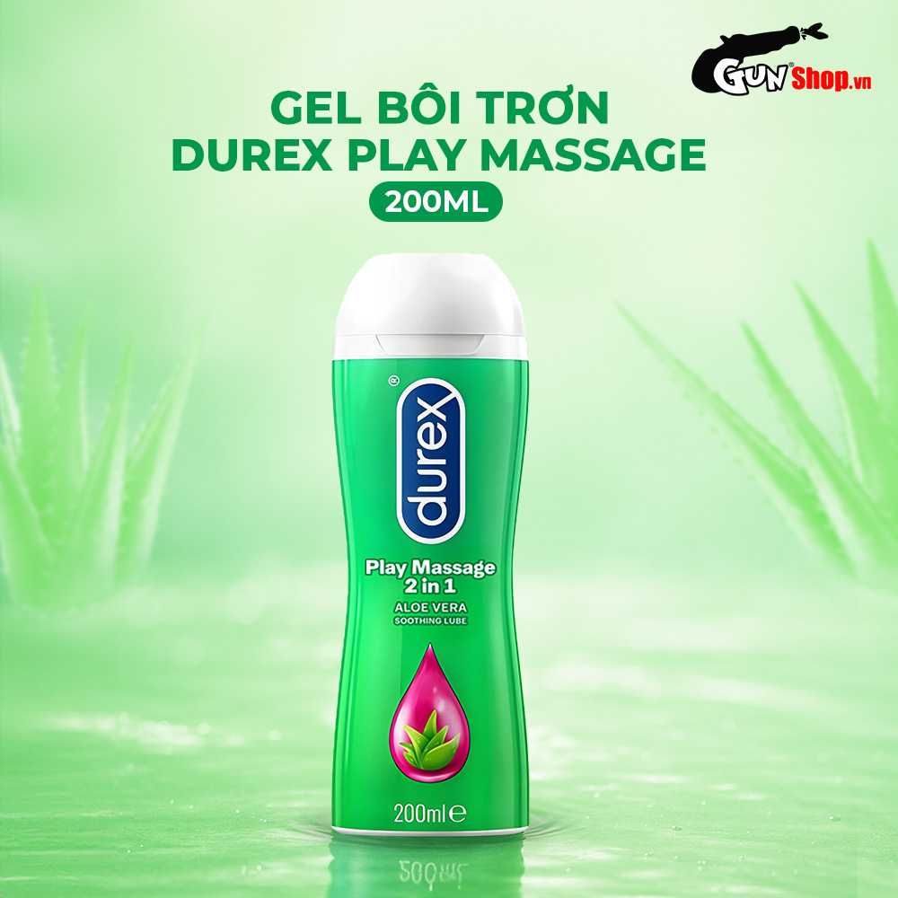 Gel bôi trơn massage Durex Play 2 in 1 - Chai 200ml