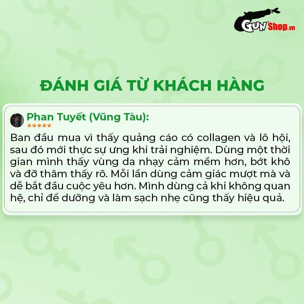 Gel bôi trơn se khít âm đạo và tăng khoái cảm nữ Shell Love Green - Chai 50ml