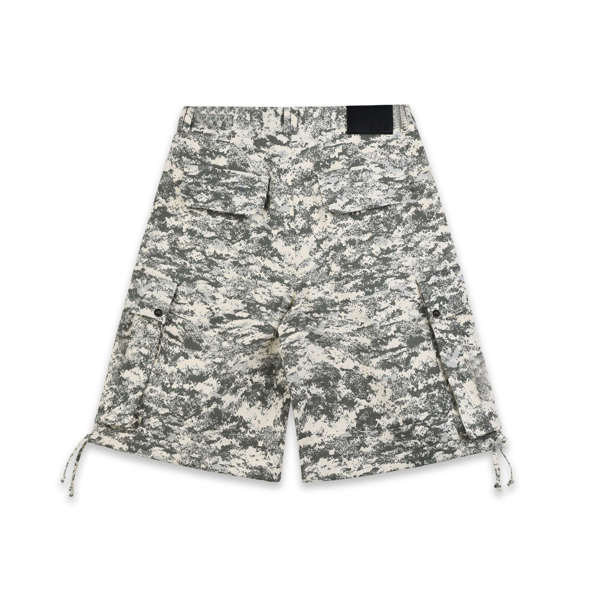 SWE CARGO SHORTS - SNOW CAMO