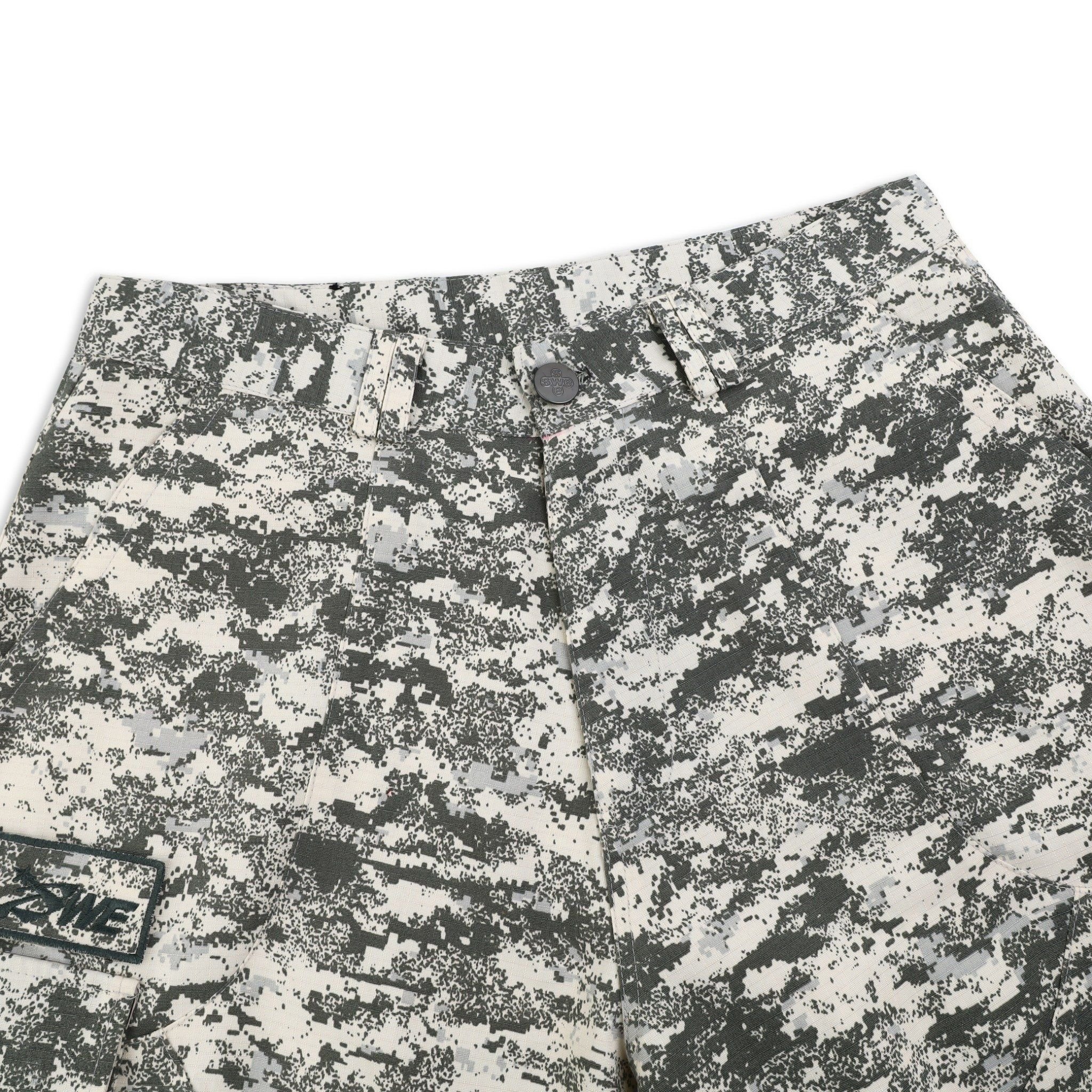 SWE CARGO SHORTS - SNOW CAMO