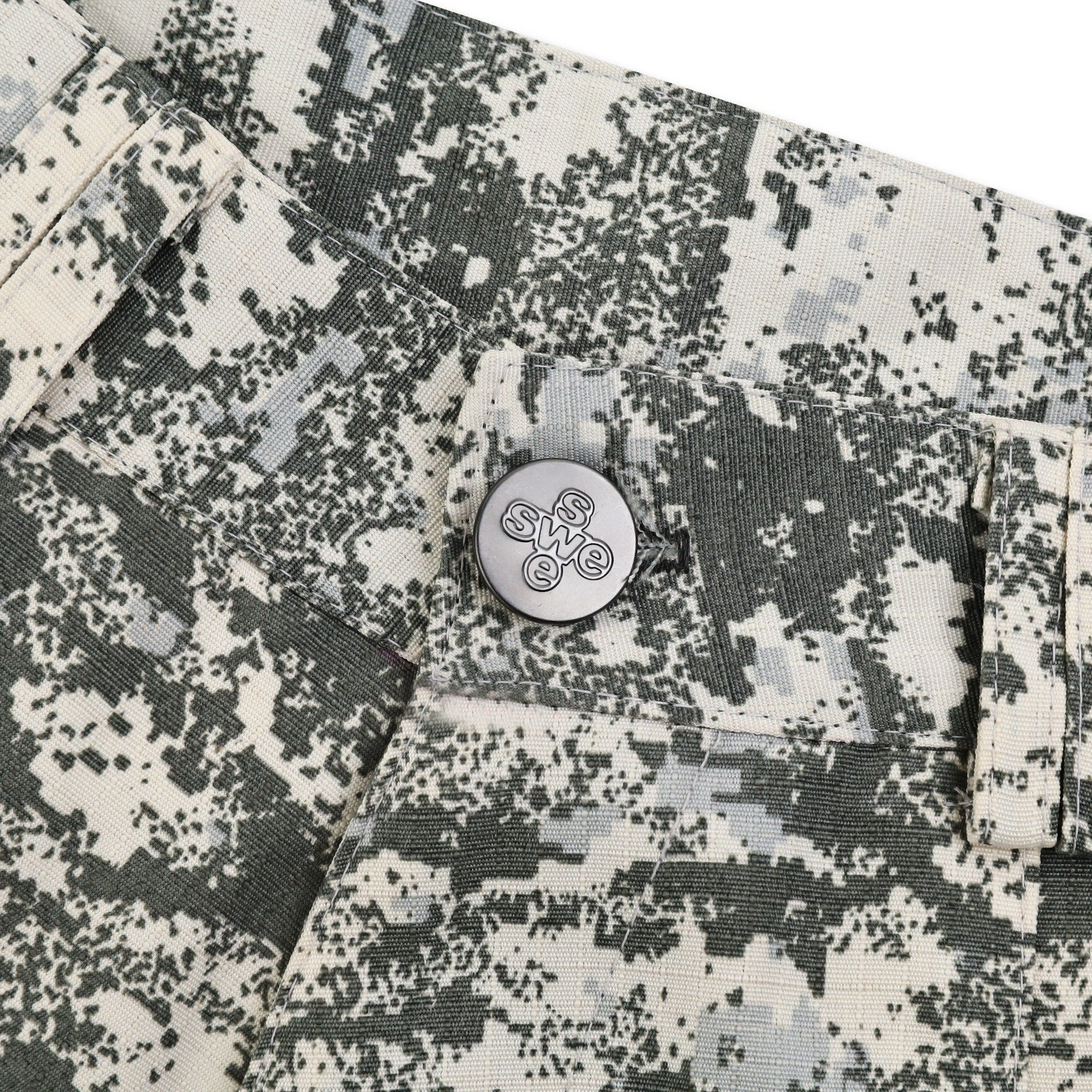 SWE CARGO SHORTS - SNOW CAMO
