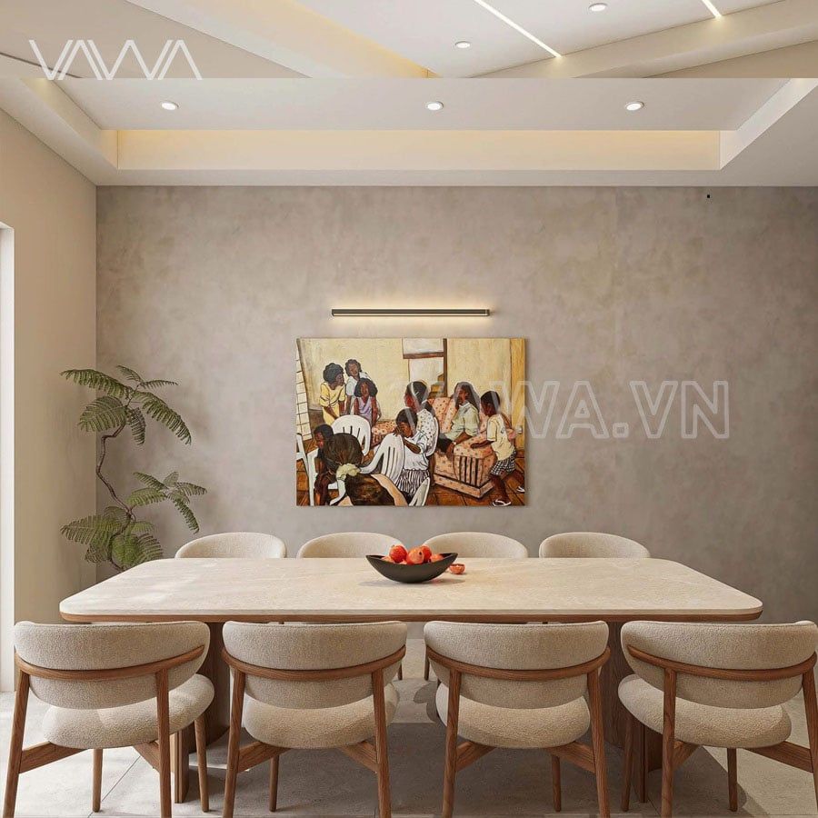Bộ bàn ghế ăn hiện đại Bắc Âu Olendo
