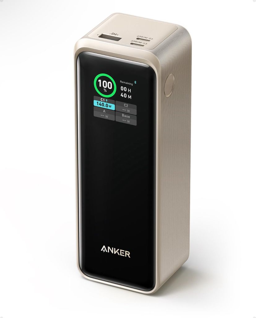 Sạc dự phòng Anker Prime 2C1A 250W 27650mah Vàng A1340