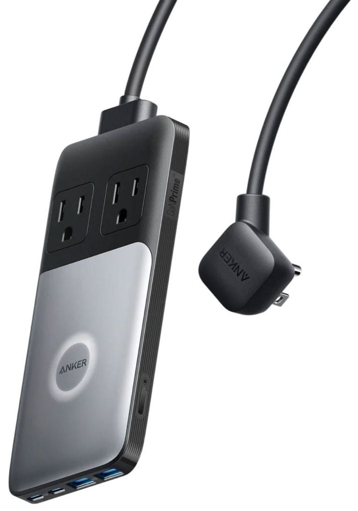 Đế sạc Anker 727 GaNPrime 100W 2AC2C2A Đen xám A91261F1