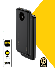 Sạc dự phòng PISEN PRO -Power Cube 22.5W 10000mAh model TS-D300(GLB)