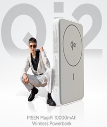 Sạc dự phòng PISEN QUICK - MagiPi 30W Qi2 2 trong 1 model TP-D101 (GLB)