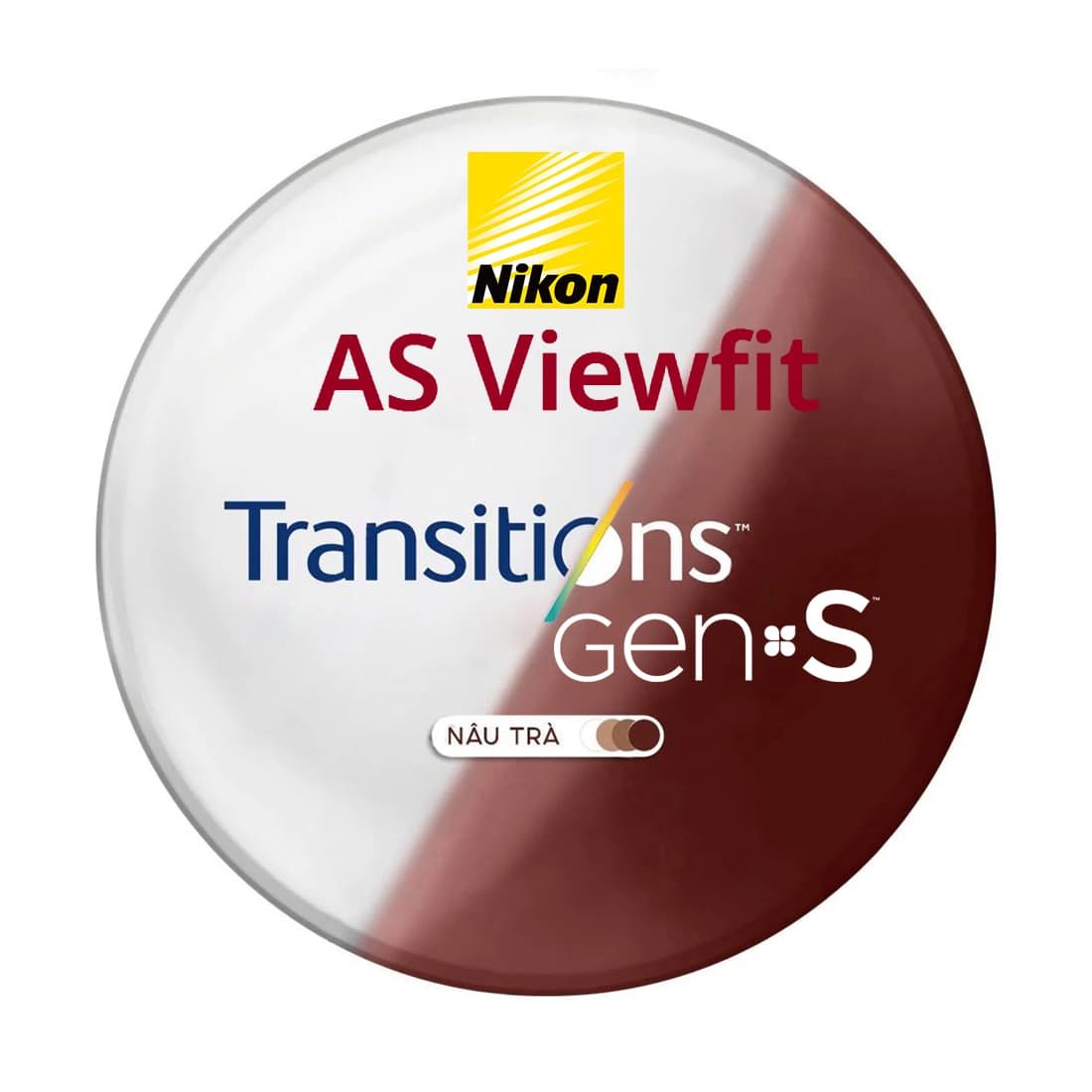 Tròng kính Đơn tròng Nikon AS Viewfit: Mỏng, nhẹ, sắc nét cho tầm nhìn 360°