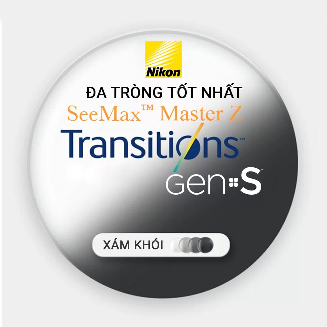 Tròng kính Đa tròng Nikon SeeMax Master Z: Thị lực thoải mái, giảm biến dạng