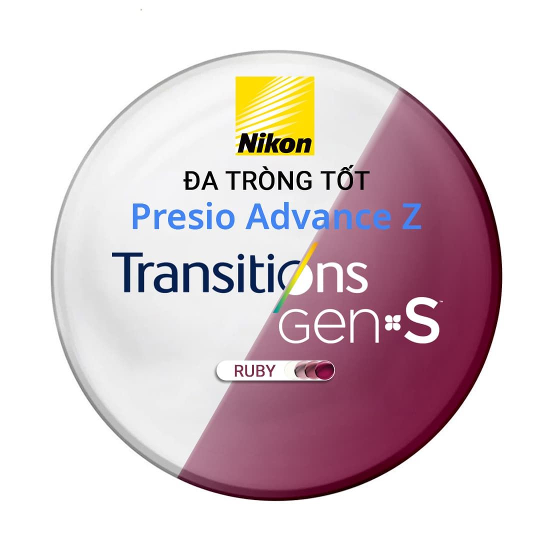 Tròng kính Đa tròng Nikon Presio Advance Z: Tầm nhìn rộng & sắc nét
