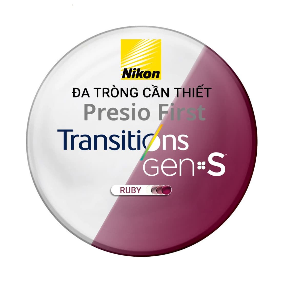 Tròng kính Đa tròng Nikon Presio First: Tầm nhìn tự nhiên & thoải mái