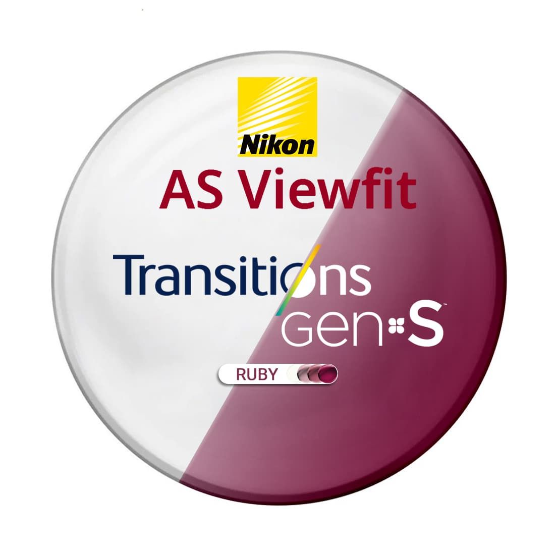 Tròng kính Đơn tròng Nikon AS Viewfit: Mỏng, nhẹ, sắc nét cho tầm nhìn 360°