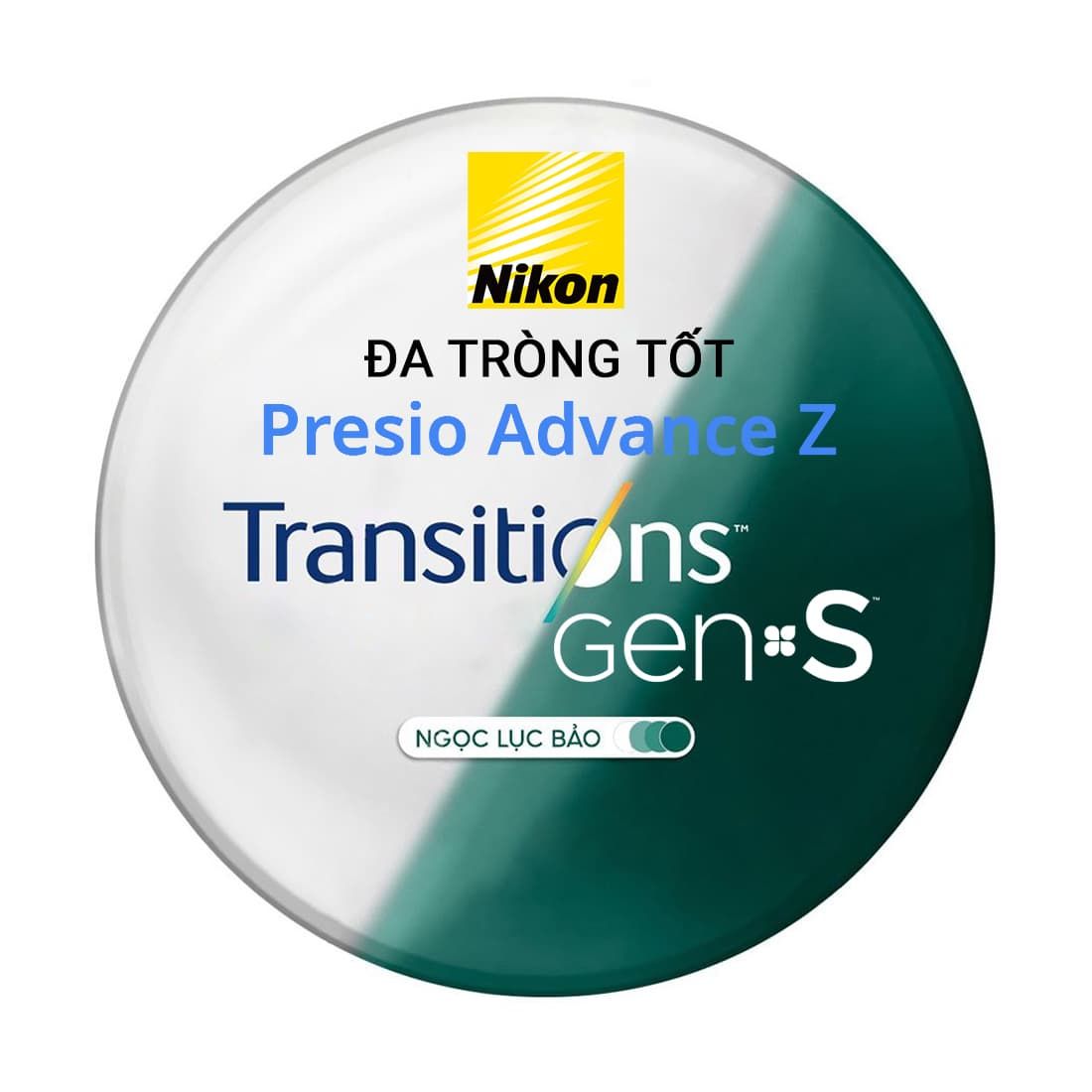 Tròng kính Đa tròng Nikon Presio Advance Z: Tầm nhìn rộng & sắc nét