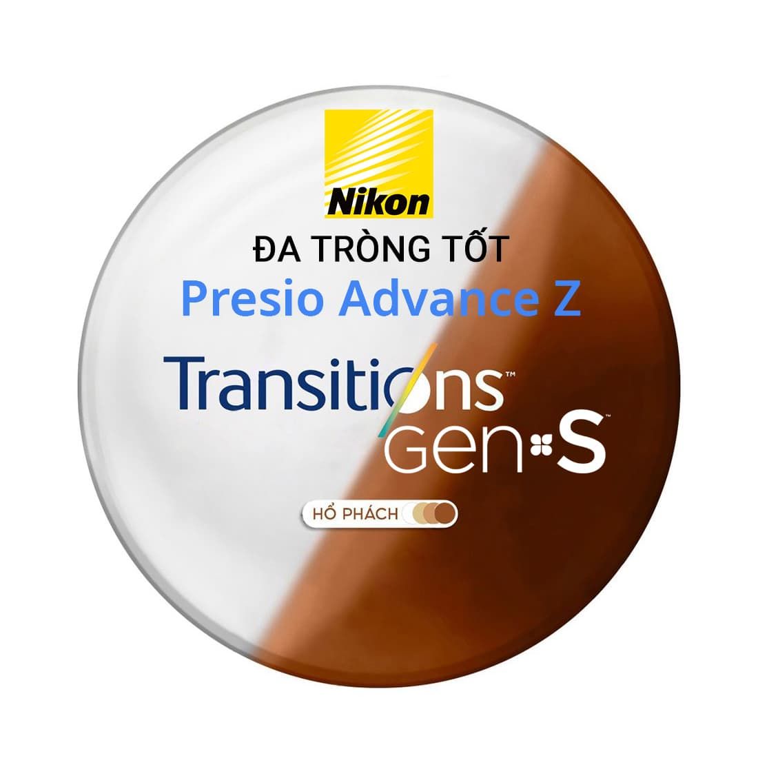 Tròng kính Đa tròng Nikon Presio Advance Z: Tầm nhìn rộng & sắc nét