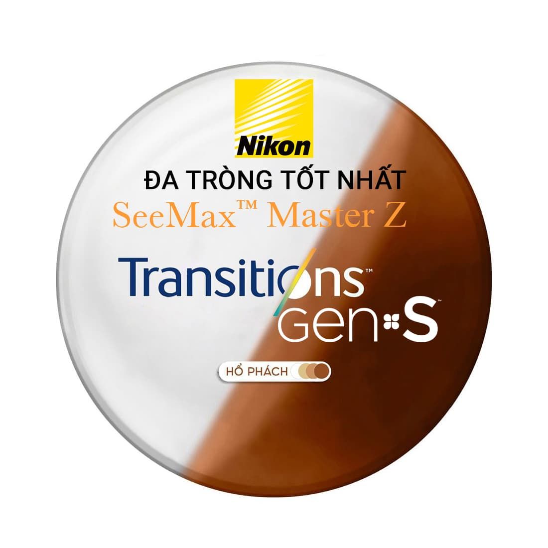 Tròng kính Đa tròng Nikon SeeMax Master Z: Thị lực thoải mái, giảm biến dạng