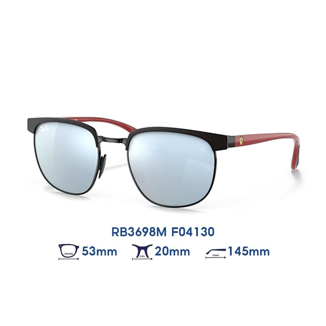 Kính mát RAYBAN Scuderia Ferrari RB3698M F04130