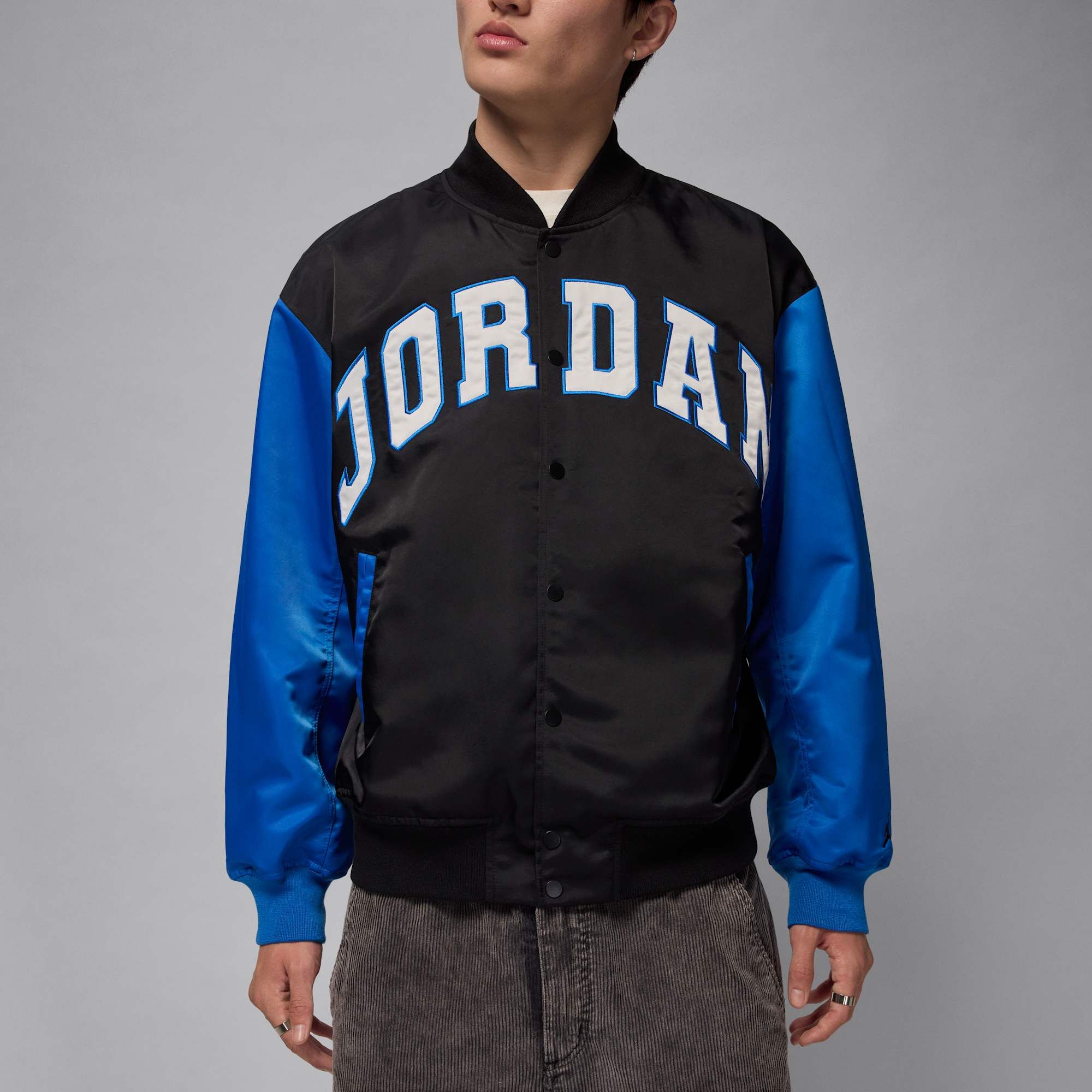 Jordan Brooklyn Collegiate Varsity Jacket - Sport Blue