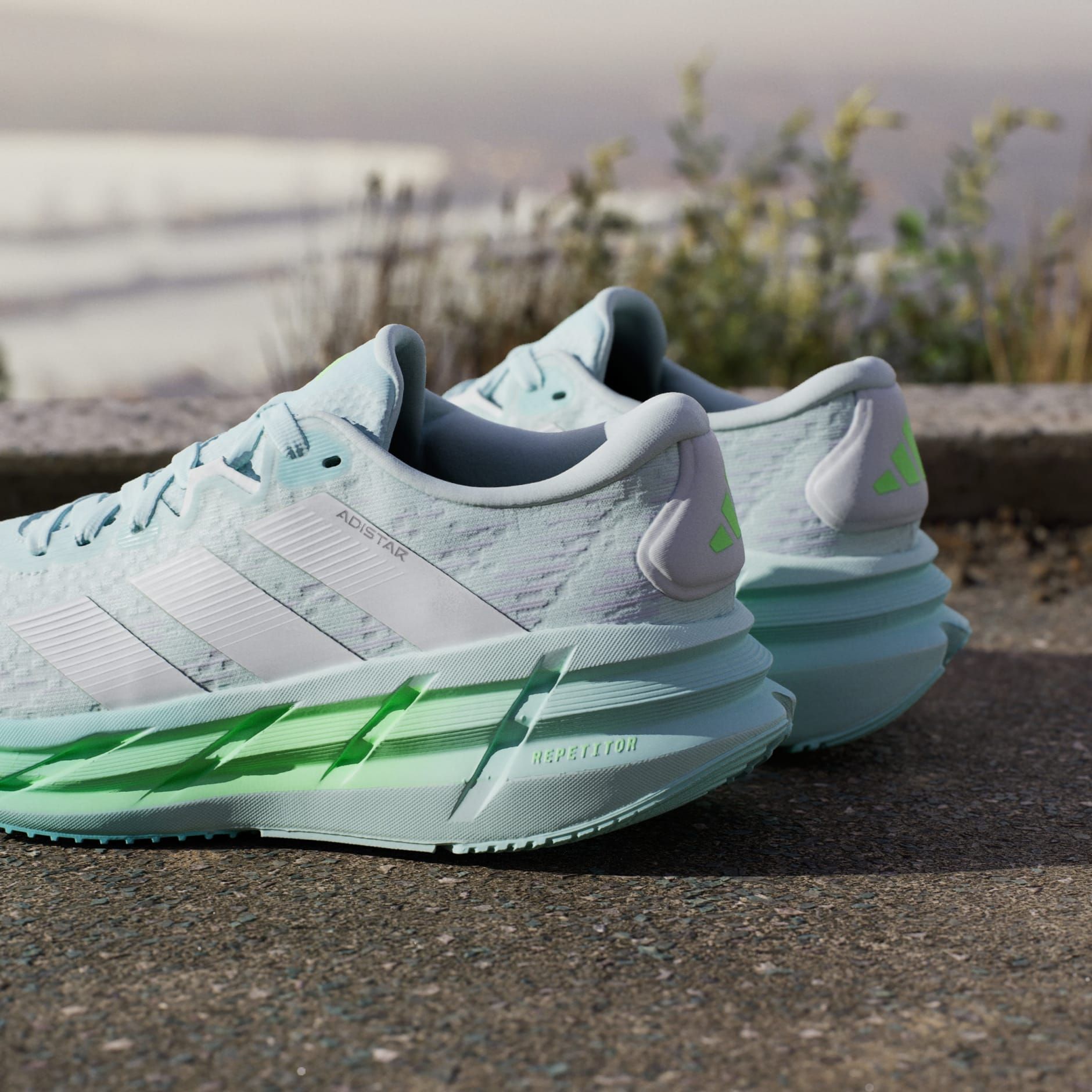 adidas Adistar 4 - Halo Mint / Zero Metalic / Lime Burst