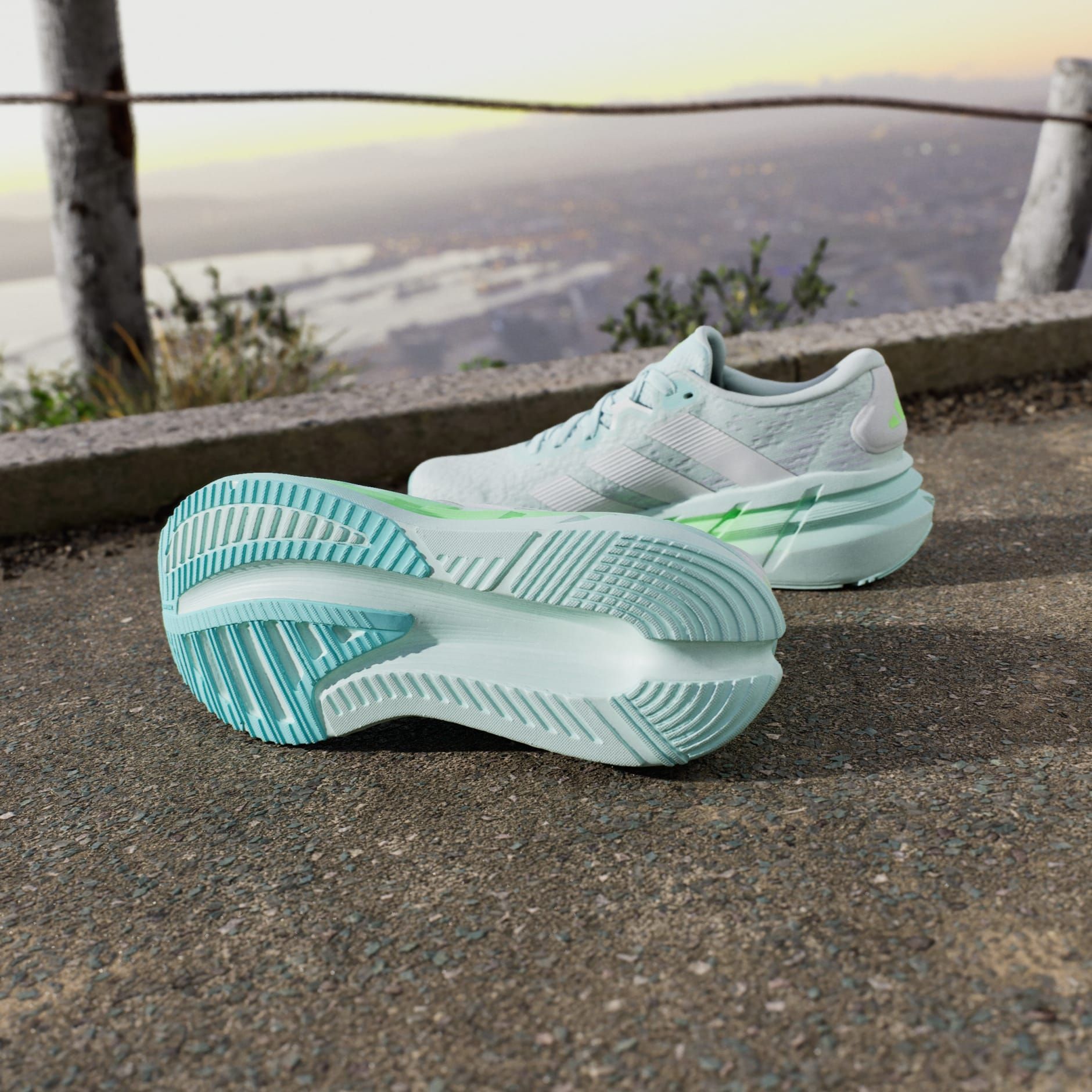 adidas Adistar 4 - Halo Mint / Zero Metalic / Lime Burst