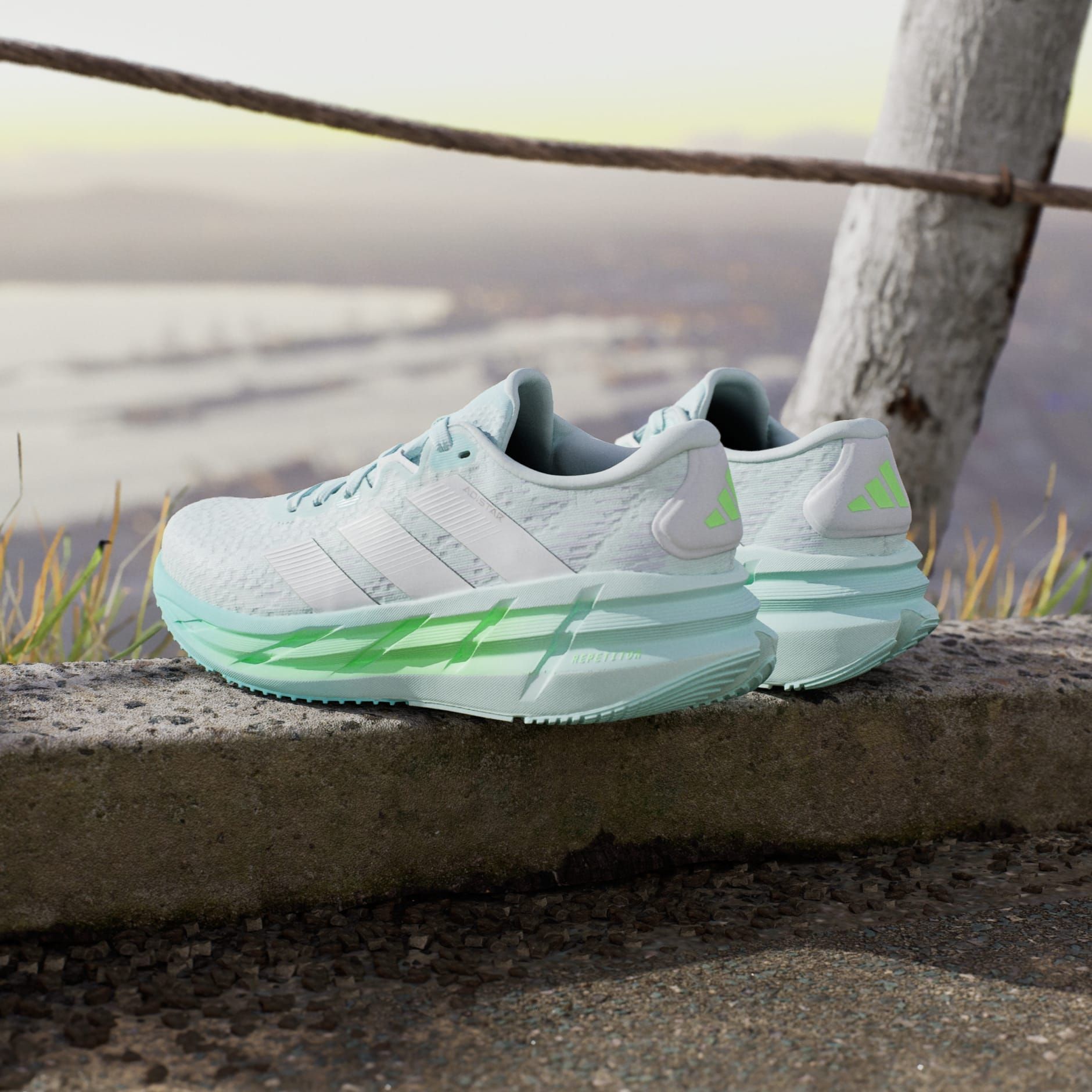 adidas Adistar 4 - Halo Mint / Zero Metalic / Lime Burst